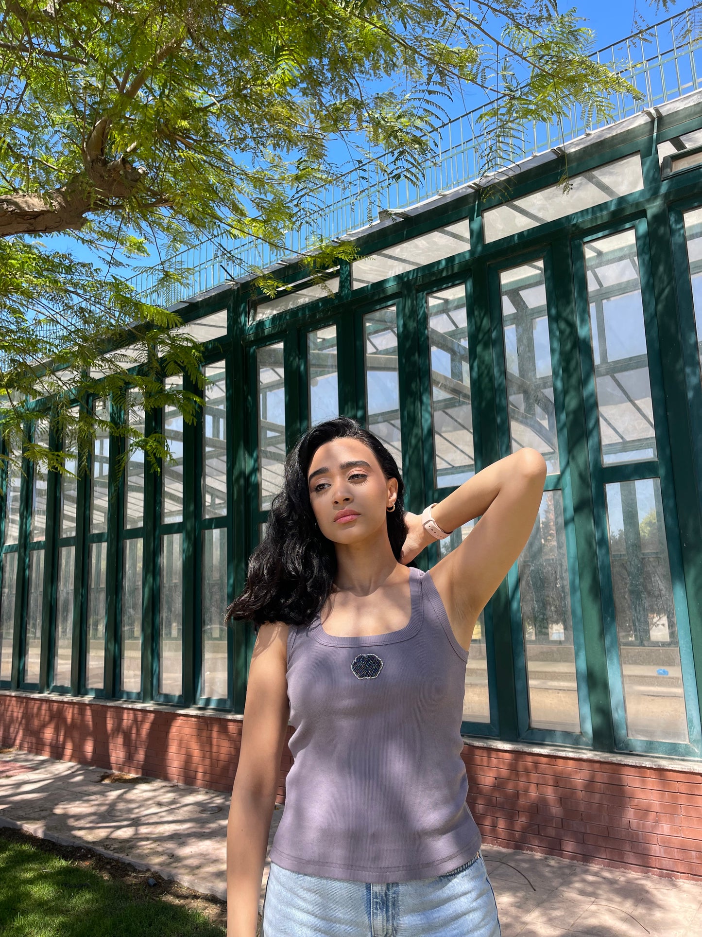 Shell tank top