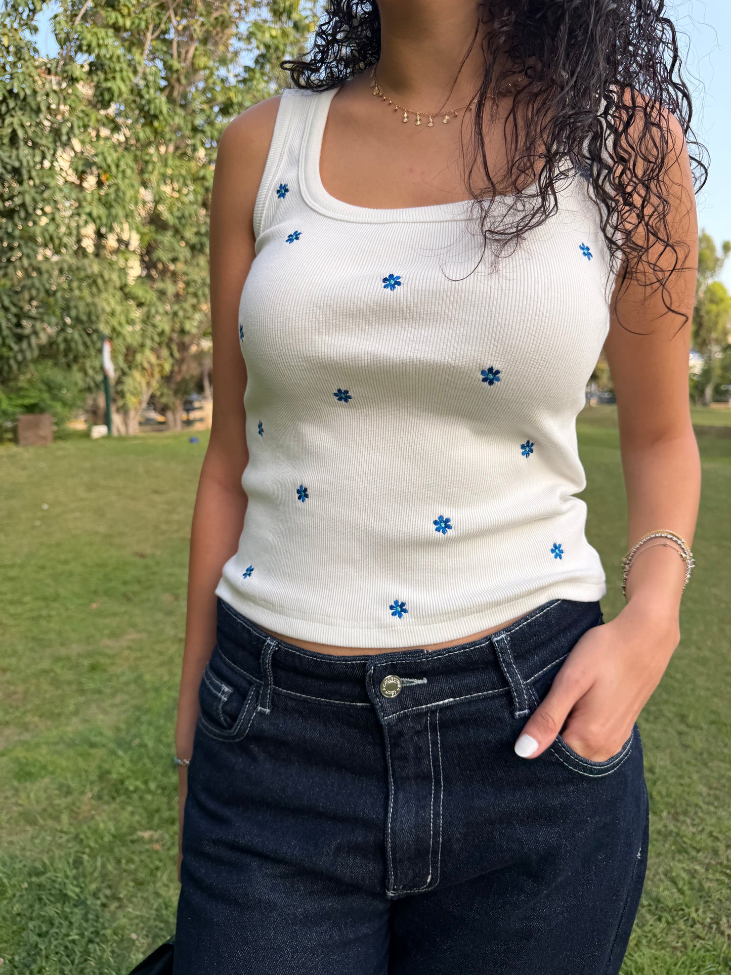Flower Tank Top