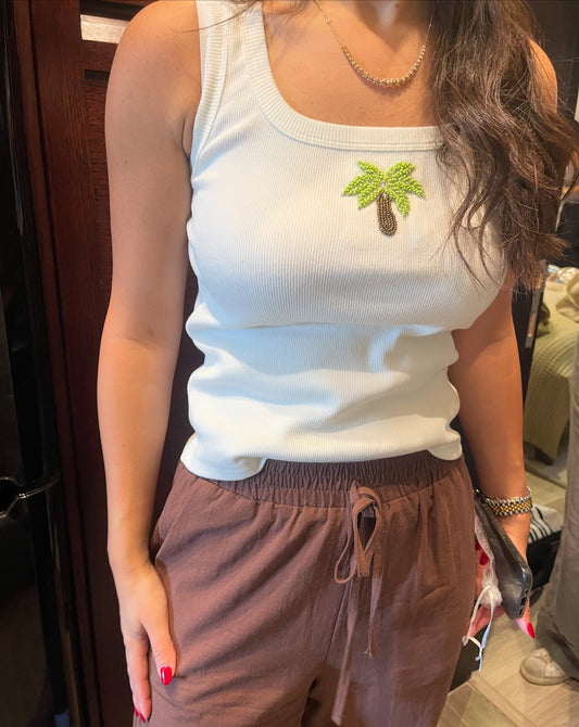 Palm Tree tank top