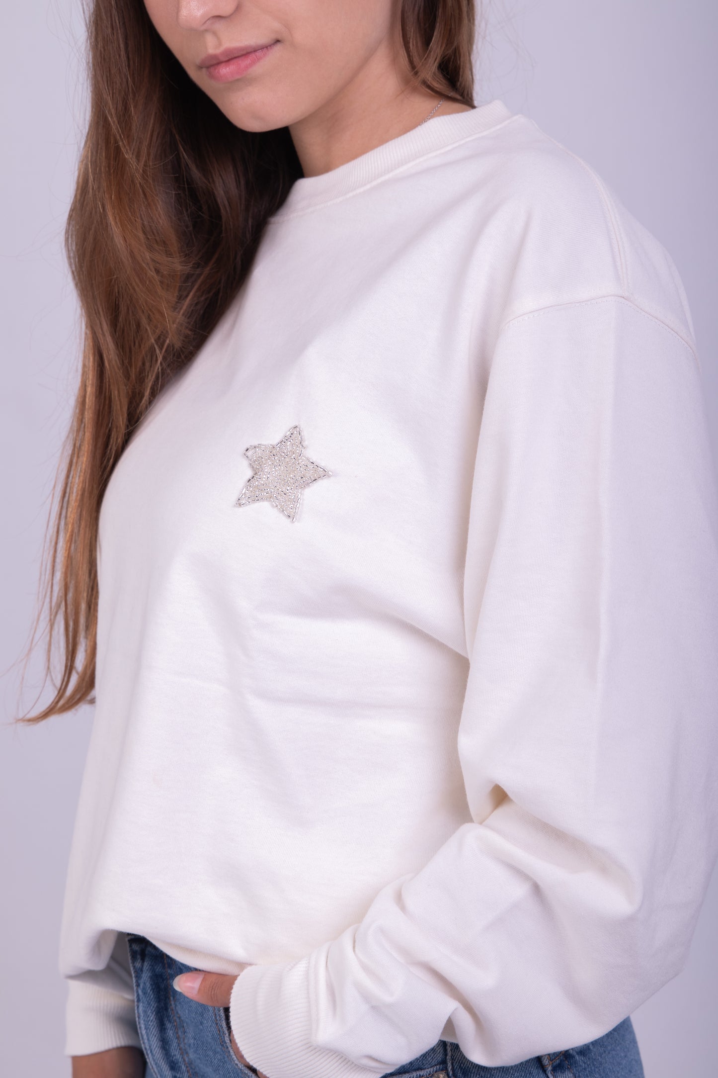 Winter Crewneck- Off white