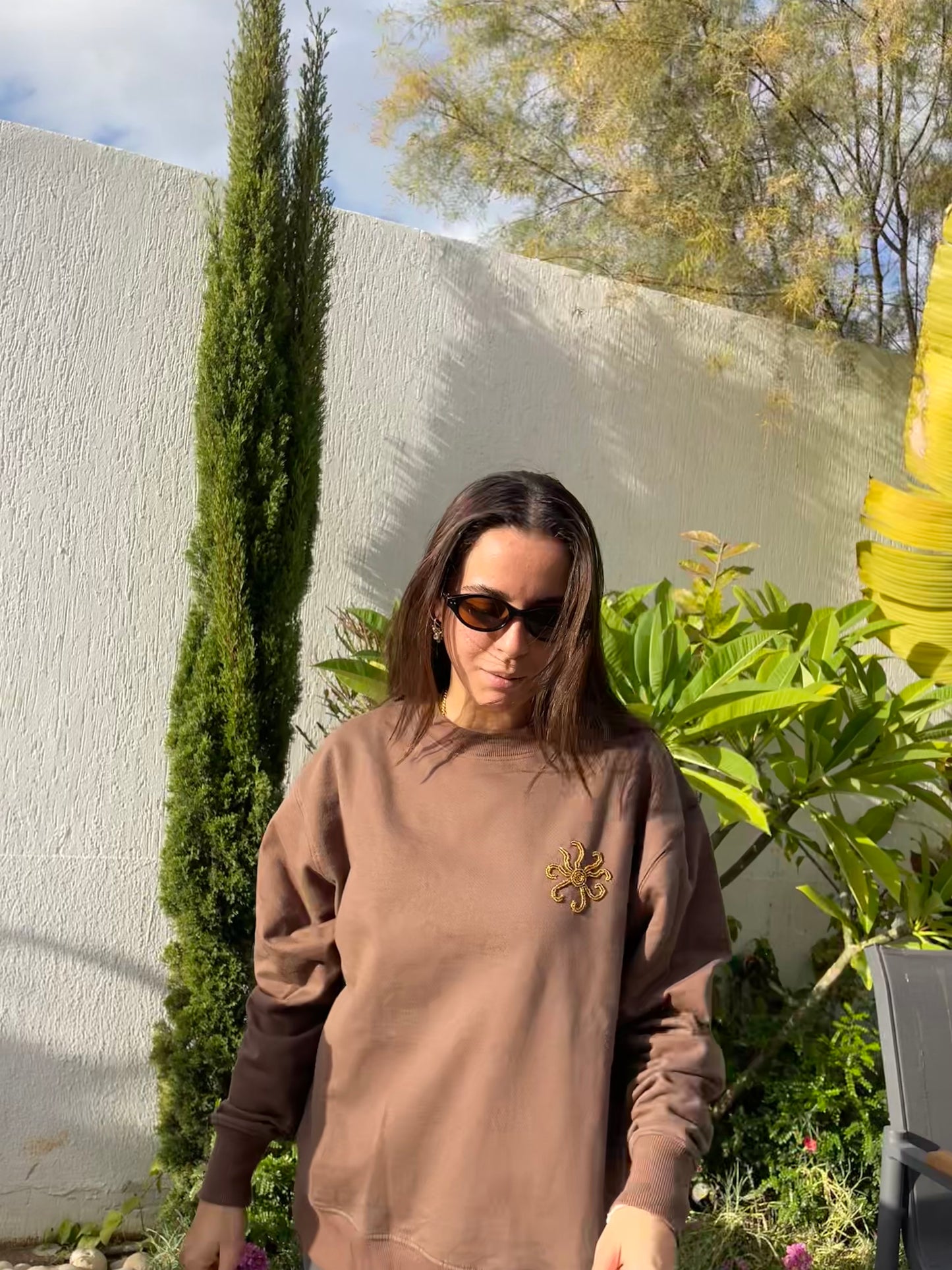 Winter Crewneck-Brown